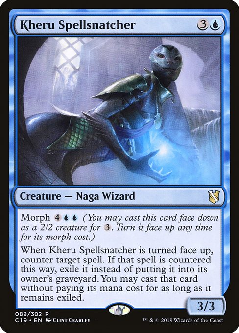 Kheru Spellsnatcher (89) [Commander 2019]