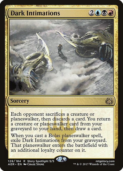 Dark Intimations (128) [Aether Revolt]