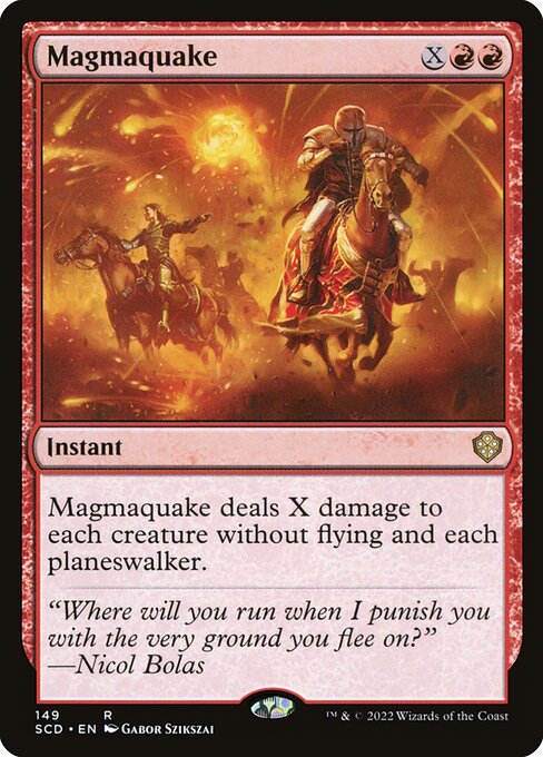 Magmaquake (149) [Starter Commander Decks]