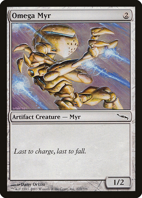 Omega Myr (223) [Mirrodin]