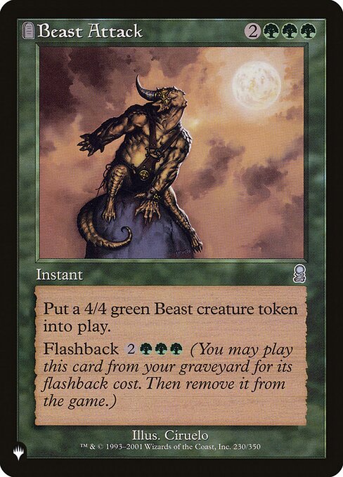 Beast Attack (ODY-230) [The List]