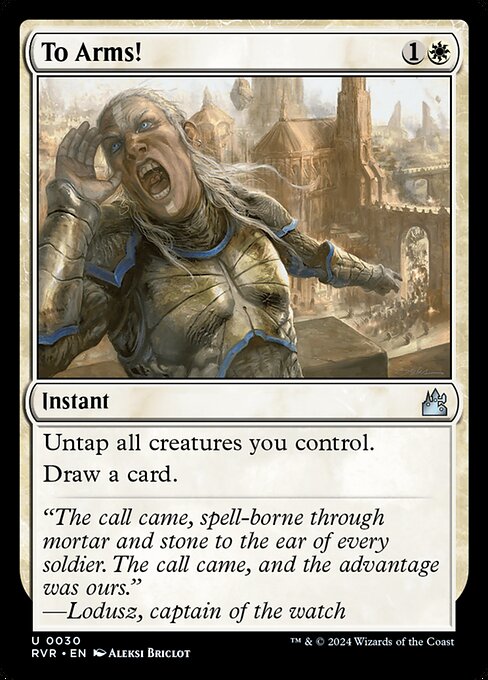 To Arms! (30) [Ravnica Remastered]