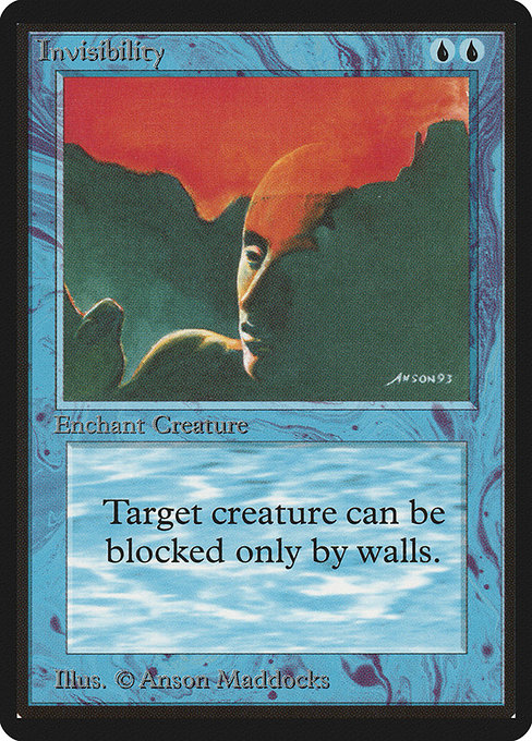 Invisibility (60) [Limited Edition Beta]