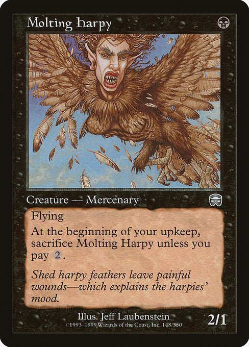 Molting Harpy (148) [Mercadian Masques]