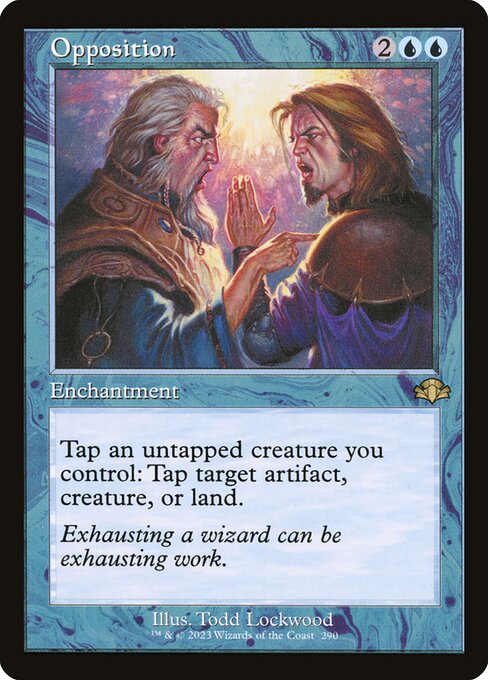 Opposition (290) [Dominaria Remastered]