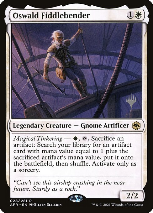 Oswald Fiddlebender (28p) [Adventures in the Forgotten Realms Promos]