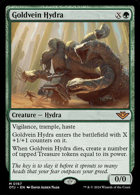 Goldvein Hydra (167) [Outlaws of Thunder Junction]