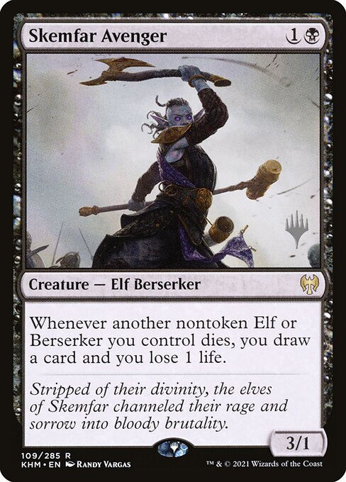 Skemfar Avenger (109p) [Kaldheim Promos]