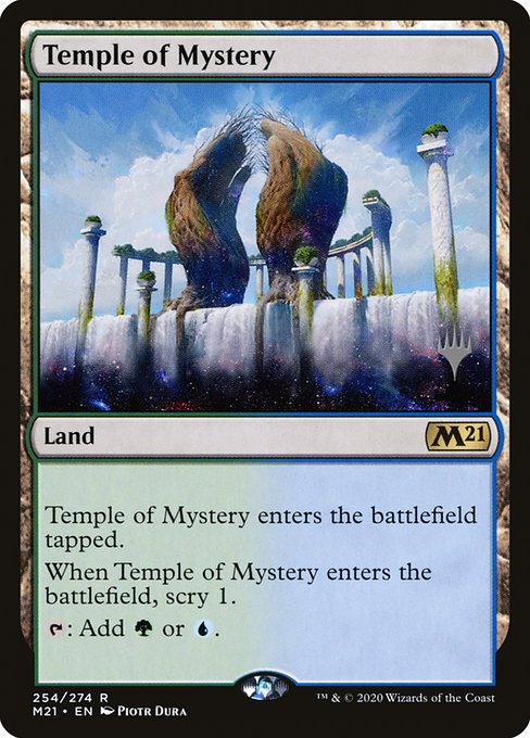 Temple of Mystery (254p) [Core Set 2021 Promos]