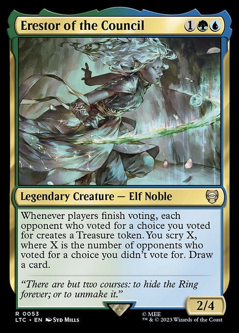 Erestor of the Council (53) [Tales of Middle-earth Commander]