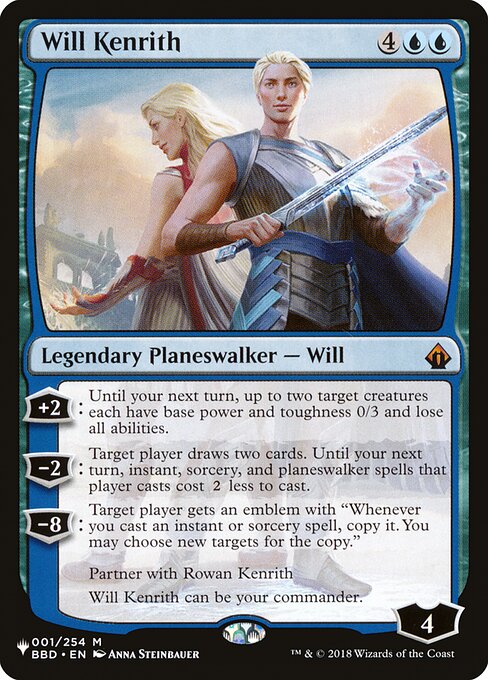 Will Kenrith (BBD-1) [The List]