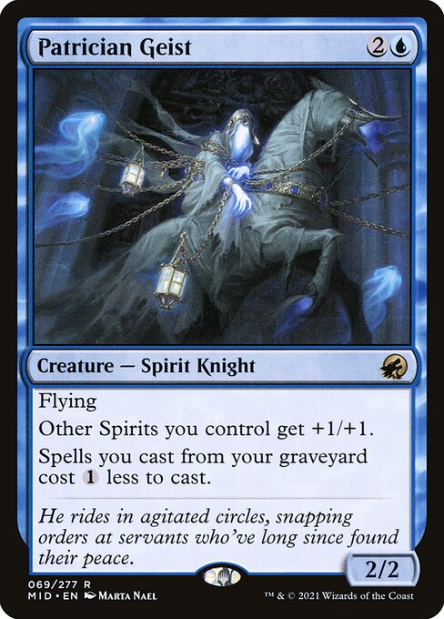 Patrician Geist (69) [Innistrad: Midnight Hunt]