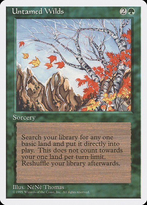 Untamed Wilds (279) [Fourth Edition]