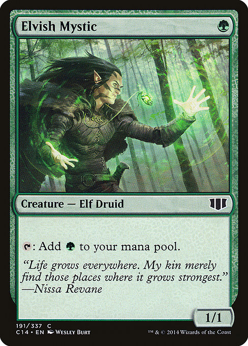 Elvish Mystic (191) [Commander 2014]
