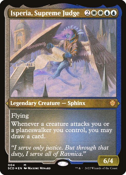Isperia, Supreme Judge (4) [Starter Commander Decks]