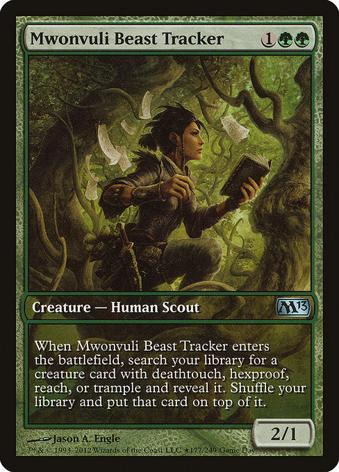 Mwonvuli Beast Tracker (177★) [Magic 2013 Promos]