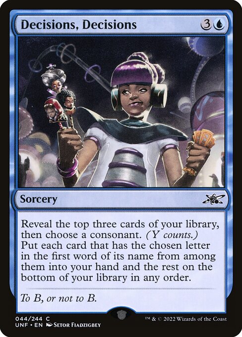 Decisions, Decisions (44) [Unfinity]