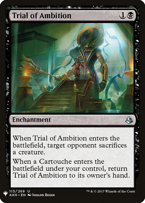 Trial of Ambition (AKH-113) [The List]