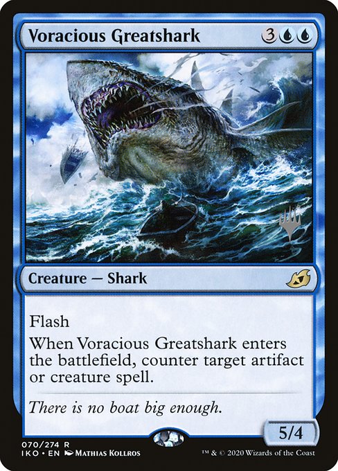 Voracious Greatshark (70p) [Ikoria: Lair of Behemoths Promos]