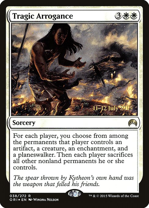 Tragic Arrogance (38s) [Magic Origins Promos]