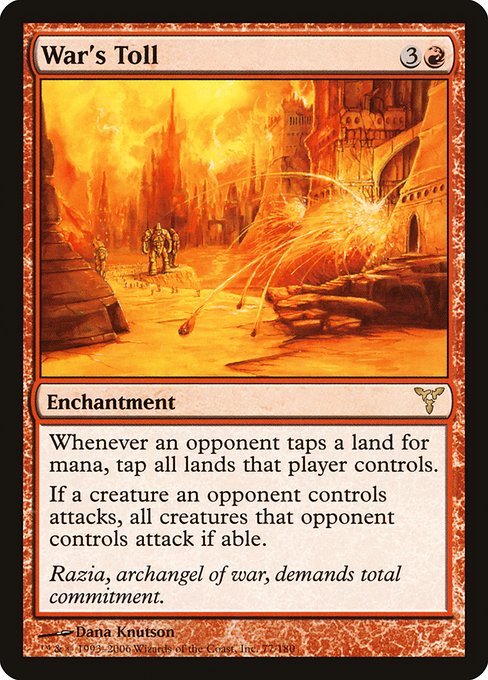 War's Toll (77) [Dissension]