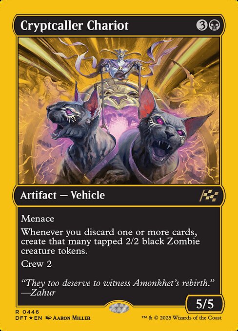 Cryptcaller Chariot (446) [Aetherdrift]