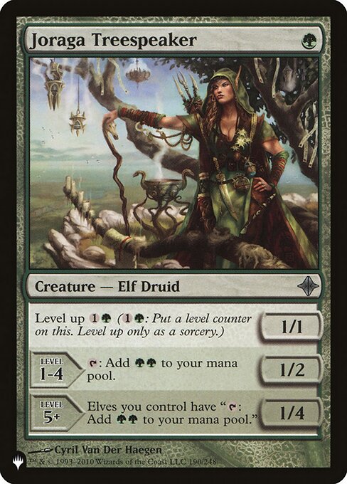 Joraga Treespeaker (ROE-190) [The List]