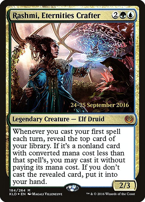 Rashmi, Eternities Crafter (184s) [Kaladesh Promos]