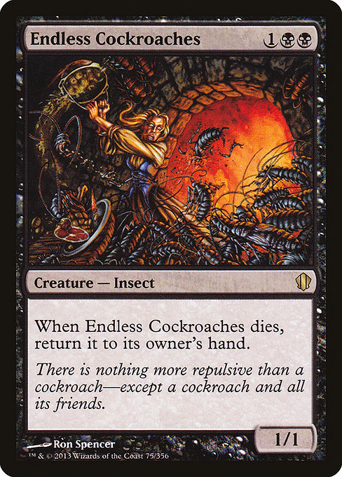 Endless Cockroaches (75) [Commander 2013]