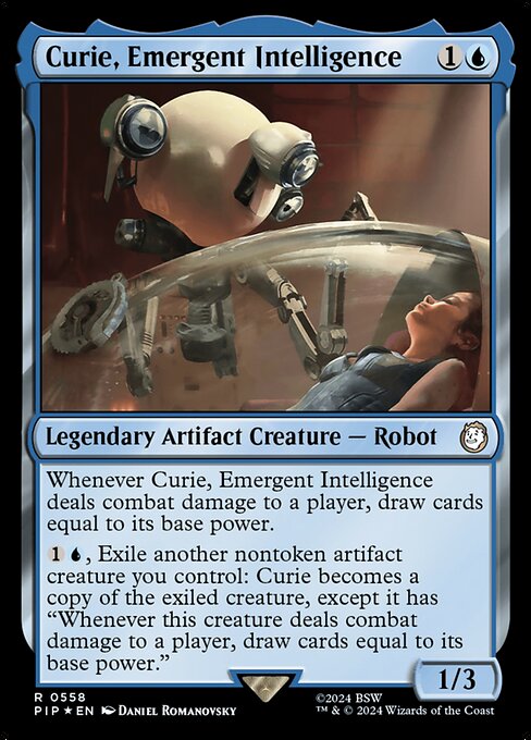 Curie, Emergent Intelligence (558) [Fallout]
