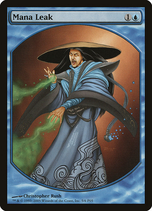 Mana Leak (5) [Magic Player Rewards 2005]