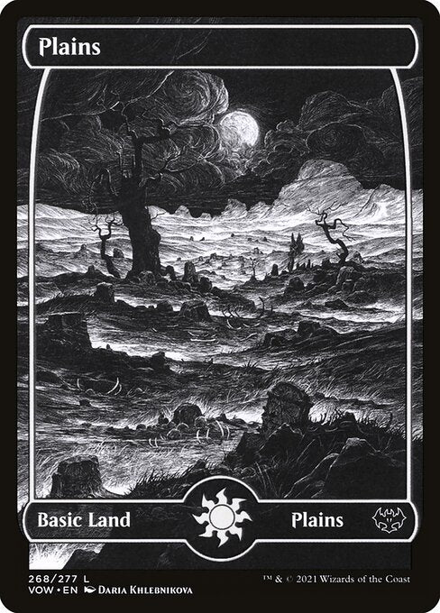 Plains (268) [Innistrad: Crimson Vow] [Showcase]