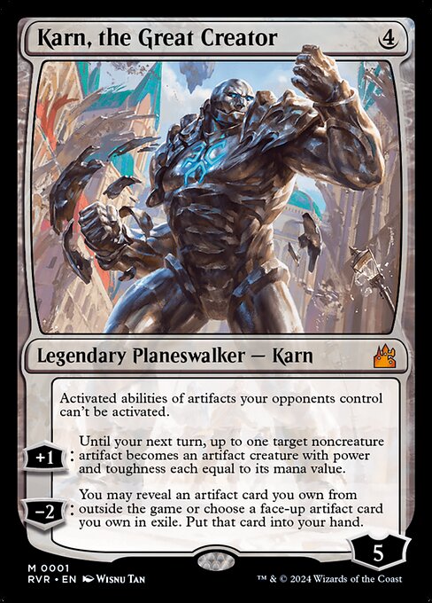Karn, the Great Creator (1) [Ravnica Remastered]