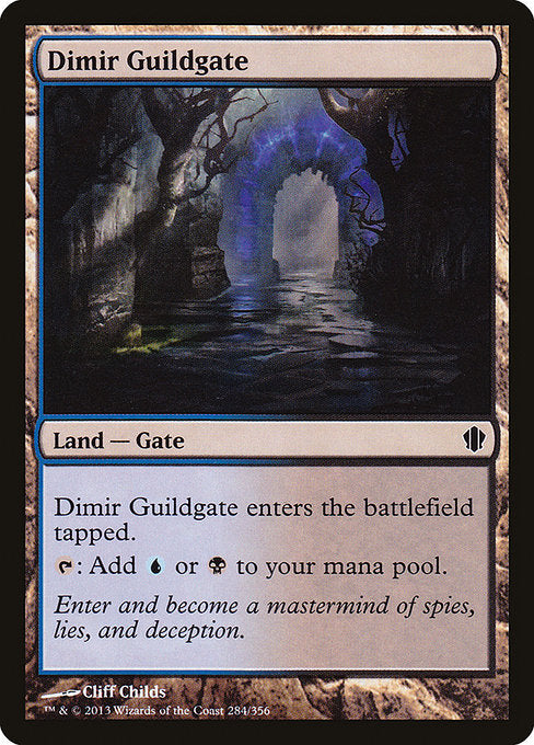 Dimir Guildgate (284) [Commander 2013]