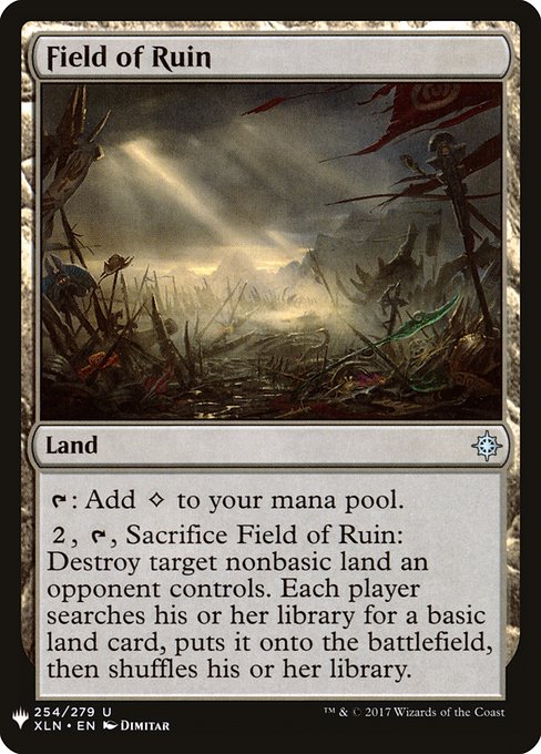 Field of Ruin (XLN-254) [The List]