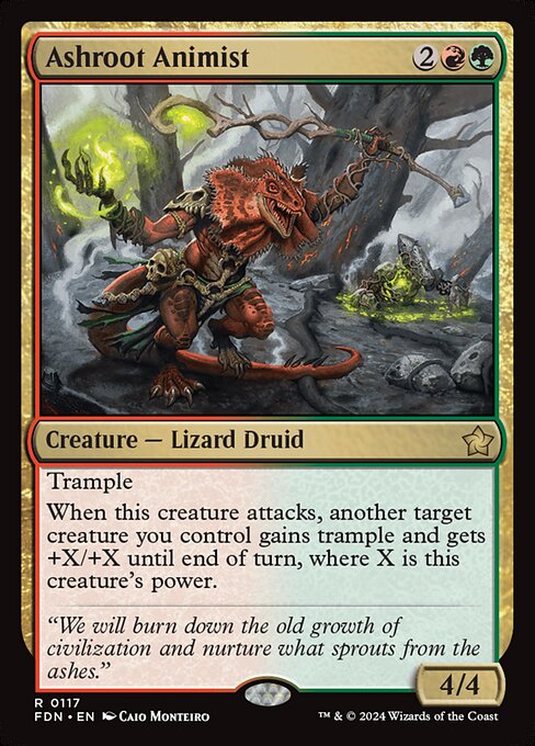 Ashroot Animist (117) [Foundations]