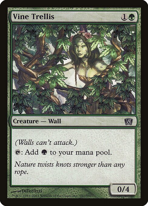Vine Trellis (287★) [Eighth Edition]