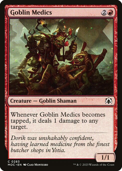 Goblin Medics (283) [March of the Machine Commander]