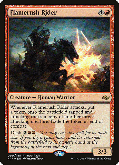 Flamerush Rider (99) [Fate Reforged Promos]