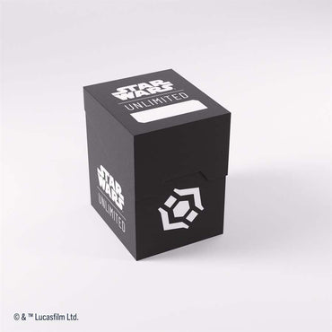 Gamegenic Black/White Star Wars Unlimited Soft Crate 60 CT image 0