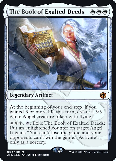 The Book of Exalted Deeds (4a) [Adventures in the Forgotten Realms Promos]