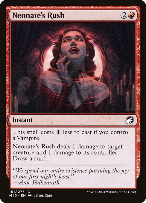 Neonate's Rush (151) [Innistrad: Midnight Hunt]