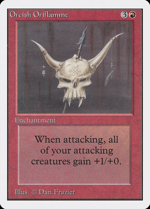 Orcish Oriflamme (167) [Unlimited Edition]