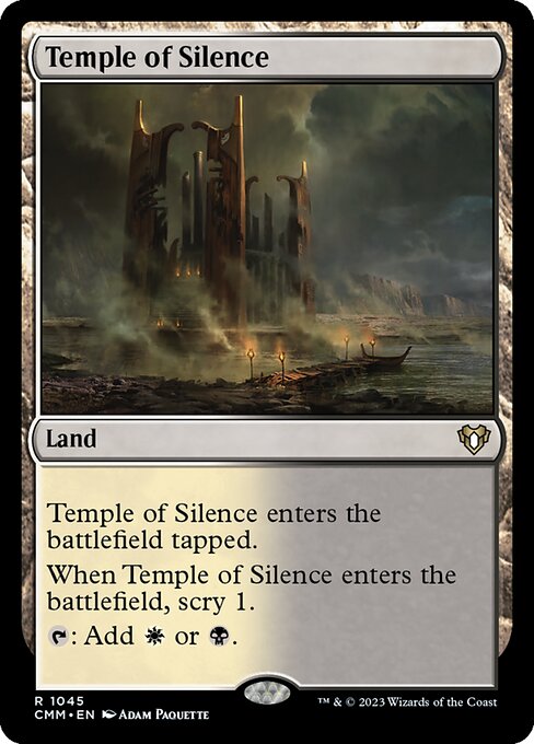 Temple of Silence (1045) [Commander Masters]