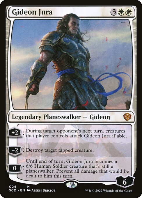 Gideon Jura (24) [Starter Commander Decks]