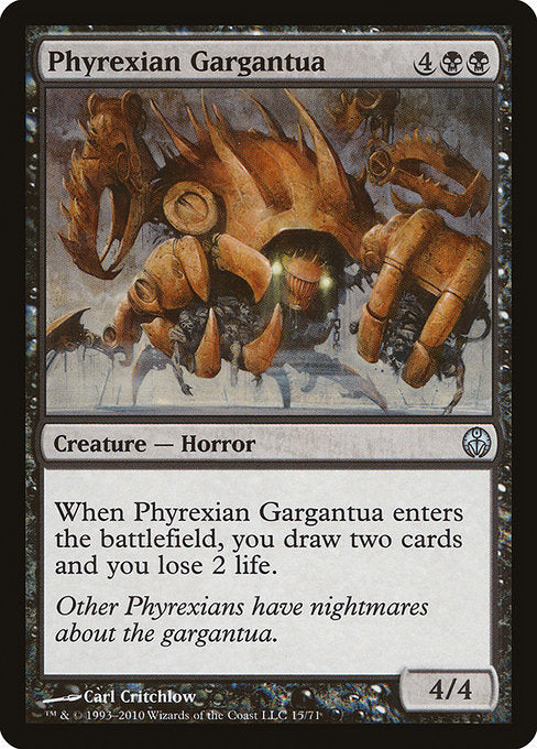 Phyrexian Gargantua (15) [Duel Decks: Phyrexia vs. the Coalition]