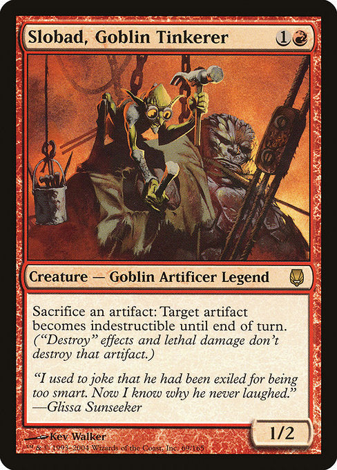 Slobad, Goblin Tinkerer (69) [Darksteel]