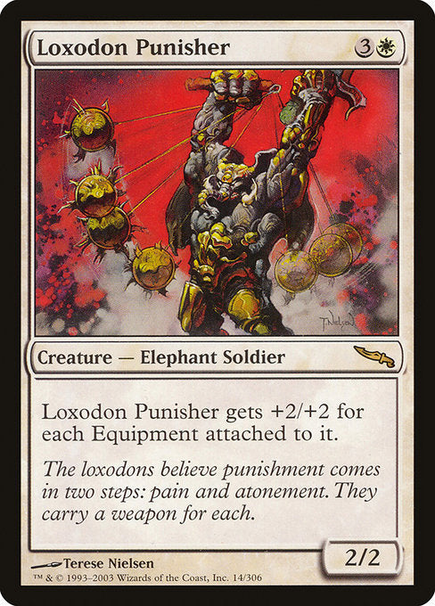 Loxodon Punisher (14) [Mirrodin]