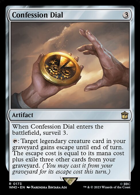 Confession Dial (173) [Doctor Who]