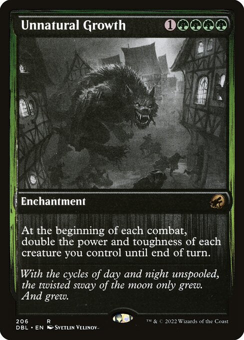 Unnatural Growth (206) [Innistrad: Double Feature]